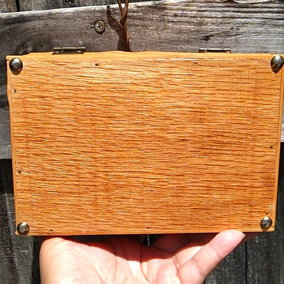 Wooden Jewelry Case or Handbag - Picture 10 of 16